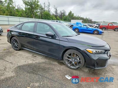 Czwarte zdjęcie samochodu z boku: 2026 HONDA CIVIC SPORT VIN:2HGFE2F5XTH543478 - miniatura
