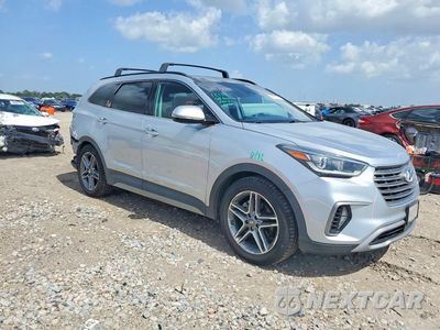 Czwarte zdjęcie samochodu z boku: 2017 HYUNDAI SANTA FE LIMITED ULTIMATE VIN:KM8SR4HF3HU238231 - miniatura