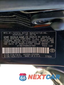 Zdjęcie 12 z 12 samochodu: 2017 TOYOTA CAMRY HYBRID SE VIN:4T1BD1FK8HU201687 - miniatura