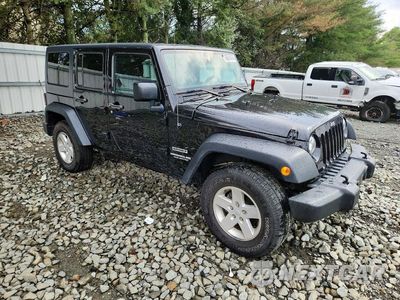 Czwarte zdjęcie samochodu z boku: 2017 JEEP WRANGLER UNLIMITED SPORT VIN:1C4HJWDG6HL715921 - miniatura