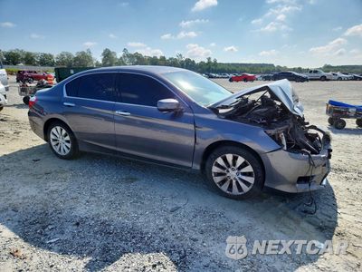 Czwarte zdjęcie samochodu z boku: 2014 HONDA ACCORD EXL VIN:1HGCR3F80EA015019 - miniatura