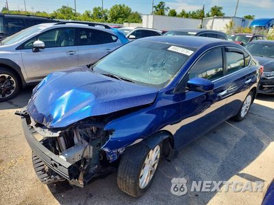 2019 NISSAN SENTRA S 3N1AB7AP5KY216215 - główne zdjęcie licytacji z USA - miniatura