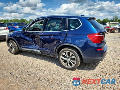 Drugie zdjęcie samochodu z przodu: 2016 BMW X3 XDRIVE28I VIN:5UXWX9C58G0D73767 - miniatura
