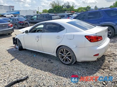 Drugie zdjęcie samochodu z przodu: 2008 LEXUS IS 250 BASE VIN:JTHBK262582065321 - miniatura