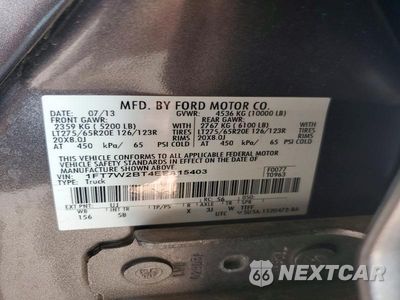 Zdjęcie 13 z 13 samochodu: 2014 FORD F250 SUPER DUTY VIN:1FT7W2BT4EEA15403 - miniatura
