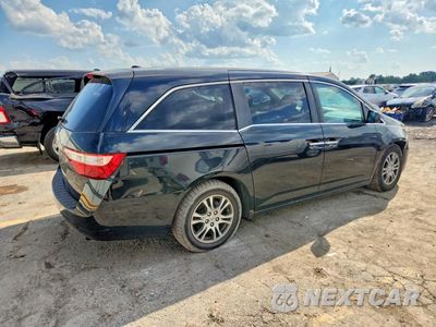 Trzecie zdjęcie samochodu z tyłu: 2011 HONDA ODYSSEY EXL VIN:5FNRL5H64BB046973 - miniatura