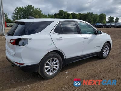Trzecie zdjęcie samochodu z tyłu: 2019 CHEVROLET EQUINOX LT VIN:3GNAXJEVXKL339713 - miniatura