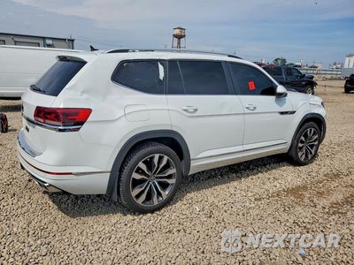 Trzecie zdjęcie samochodu z tyłu: 2021 VOLKSWAGEN ATLAS SEL R-LINE VIN:1V2CR2CA8MC559611 - miniatura