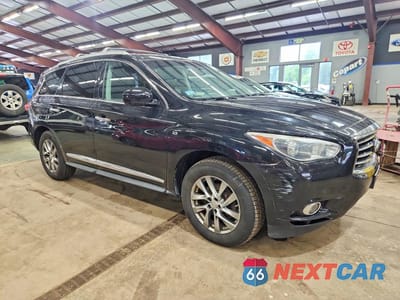 Czwarte zdjęcie samochodu z boku: 2014 INFINITI QX60 BASE VIN:5N1AL0MM9EC544443 - miniatura