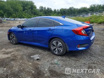 Drugie zdjęcie samochodu z przodu: 2016 HONDA CIVIC EXL VIN:19XFC1F78GE206518 - miniatura