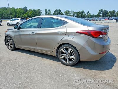 Drugie zdjęcie samochodu z przodu: 2015 HYUNDAI ELANTRA LIMITED VIN:5NPDH4AEXFH562561 - miniatura