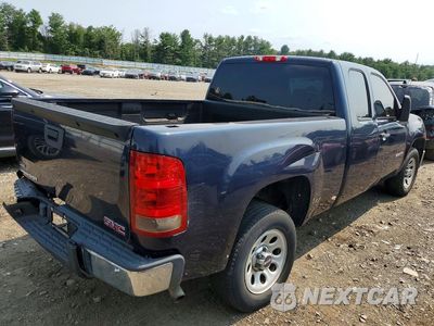 Trzecie zdjęcie samochodu z tyłu: 2011 GMC SIERRA C1500 VIN:1GTR1TEA5BZ246175 - miniatura