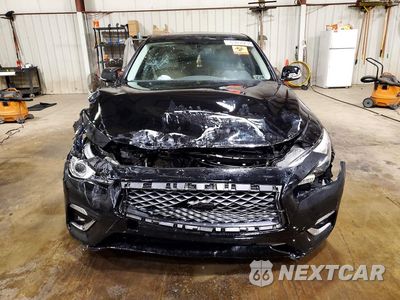 Piąte zdjęcie samochodu w środku: 2019 INFINITI Q50 3.0T LUXE VIN:JN1EV7AR9KM594454 - miniatura