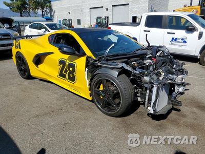 Czwarte zdjęcie samochodu z boku: 2025 CHEVROLET CORVETTE STINGRAY 2LT VIN:1G1YB2D48S5103932 - miniatura