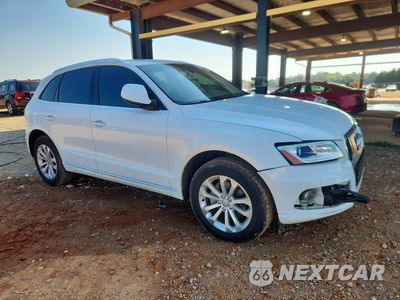 Czwarte zdjęcie samochodu z boku: 2016 AUDI Q5 PREMIUM PLUS VIN:WA1L2AFP6GA071705 - miniatura