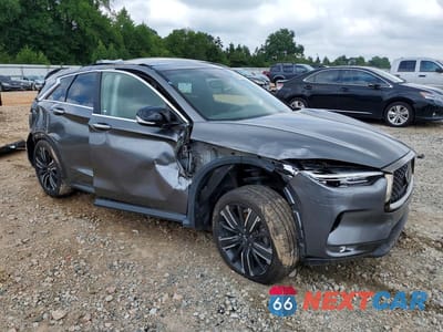 Czwarte zdjęcie samochodu z boku: 2021 INFINITI QX50 LUXE VIN:3PCAJ5BB1MF126940 - miniatura