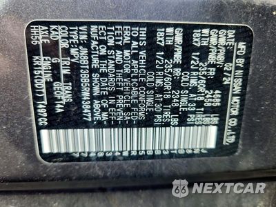 Zdjęcie 13 z 13 samochodu: 2024 NISSAN ROGUE SV VIN:JN8BT3BB5RW438477 - miniatura