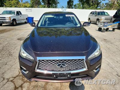 Piąte zdjęcie samochodu w środku: 2018 INFINITI Q50 3.0T LUXE VIN:JN1EV7AR7JM445720 - miniatura