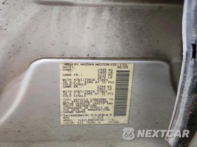 Zdjęcie 13 z 13 samochodu: 2009 NISSAN XTERRA X VIN:5N1AN08W59C514643 - miniatura