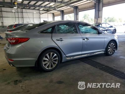Trzecie zdjęcie samochodu z tyłu: 2015 HYUNDAI SONATA SPORT VIN:5NPE34AFXFH227795 - miniatura