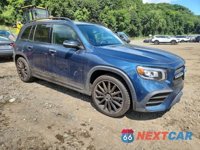 Czwarte zdjęcie samochodu z boku: 2023 MERCEDES-BENZ GLB 250 VIN:W1N4M4GB7PW276910 - miniatura