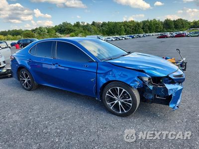 Czwarte zdjęcie samochodu z boku: 2019 TOYOTA CAMRY SE VIN:4T1B11HK8KU271106 - miniatura