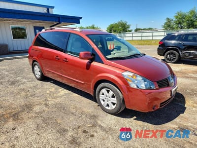 Czwarte zdjęcie samochodu z boku: 2004 NISSAN QUEST 3.5 S VIN:5N1BV28U34N338218 - miniatura
