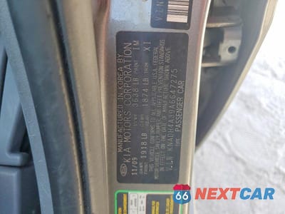 Zdjęcie 12 z 12 samochodu: 2010 KIA RIO BASE VIN:KNADH4A39A6647275 - miniatura