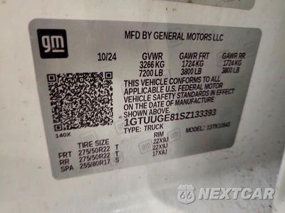Zdjęcie 12 z 12 samochodu: 2025 GMC SIERRA K1500 DENALI VIN:1GTUUGE81SZ133393 - miniatura