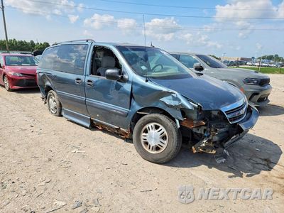 Czwarte zdjęcie samochodu z boku: 2004 CHEVROLET VENTURE INCOMPLETE VIN:1GBDX23E04D131769 - miniatura