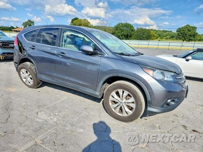 Czwarte zdjęcie samochodu z boku: 2014 HONDA CR-V EX VIN:5J6RM4H57EL010107 - miniatura
