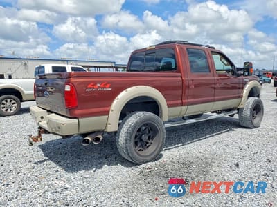 Trzecie zdjęcie samochodu z tyłu: 2008 FORD F250 SUPER DUTY VIN:1FTSW21R98EA06703 - miniatura