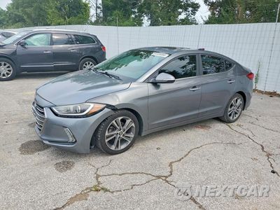 2017 HYUNDAI ELANTRA LIMITED KMHD84LFXHU067383 - główne zdjęcie licytacji z USA - miniatura