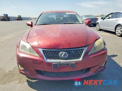 Piąte zdjęcie samochodu w środku: 2010 LEXUS IS 250 BASE VIN:JTHBF5C24A5119609 - miniatura