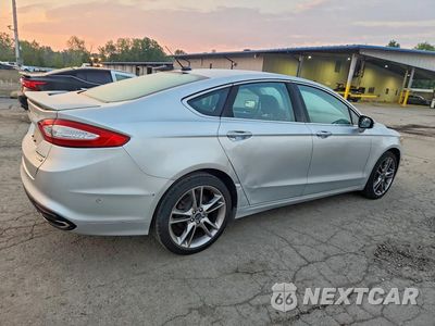 Trzecie zdjęcie samochodu z tyłu: 2014 FORD FUSION TITANIUM VIN:3FA6P0D90ER310953 - miniatura