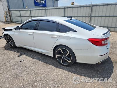 Drugie zdjęcie samochodu z przodu: 2021 HONDA ACCORD SPORT VIN:1HGCV1F37MA074362 - miniatura