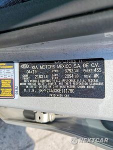 Zdjęcie 12 z 12 samochodu: 2019 KIA FORTE LXS VIN:3KPF24AD3KE111780 - miniatura