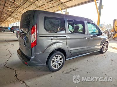 Trzecie zdjęcie samochodu z tyłu: 2019 FORD TRANSIT CONNECT XLT VIN:NM0GE9F20K1407372 - miniatura