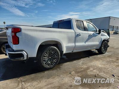Trzecie zdjęcie samochodu z tyłu: 2020 CHEVROLET SILVERADO C1500 RST VIN:1GCRWDED1LZ377574 - miniatura