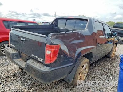Trzecie zdjęcie samochodu z tyłu: 2011 HONDA RIDGELINE RTL VIN:5FPYK1F5XBB005370 - miniatura