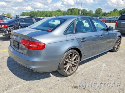Trzecie zdjęcie samochodu z tyłu: 2016 AUDI A4 PREMIUM S-LINE VIN:WAUAFAFL5GN009751 - miniatura