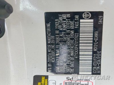 Zdjęcie 13 z 13 samochodu: 2007 TOYOTA CAMRY SOLARA SPORT V6 VIN:4T1CA30P47U117622 - miniatura