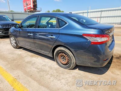 Drugie zdjęcie samochodu z przodu: 2013 NISSAN SENTRA S VIN:3N1AB7AP1DL608625 - miniatura