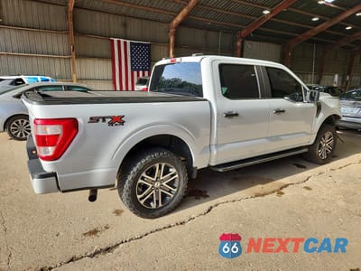 Trzecie zdjęcie samochodu z tyłu: 2021 FORD F150 SUPERCREW VIN:1FTEW1EPXMKD20064 - miniatura