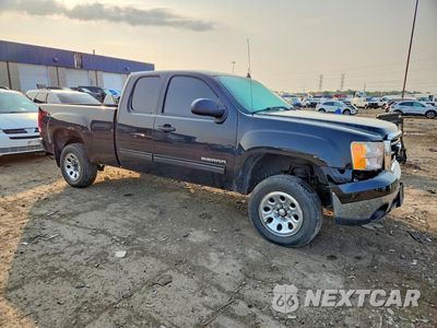 Czwarte zdjęcie samochodu z boku: 2012 GMC SIERRA K1500 SLE VIN:1GTR2VE77CZ172711 - miniatura