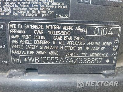 Zdjęcie 9 z 9 samochodu: 2004 BMW K1200 RS VIN:WB10557A74ZG38857 - miniatura