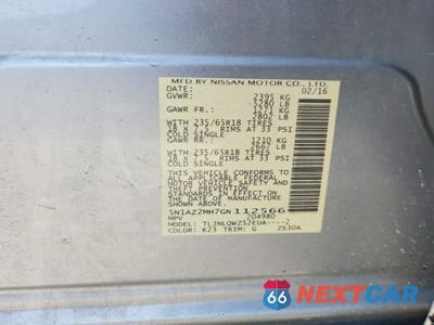 Zdjęcie 13 z 13 samochodu: 2016 NISSAN MURANO SV VIN:5N1AZ2MH7GN112566 - miniatura