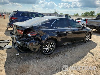 Trzecie zdjęcie samochodu z tyłu: 2023 TOYOTA CAMRY XLE VIN:4T1F31AK7PU618129 - miniatura