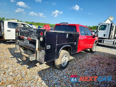Trzecie zdjęcie samochodu z tyłu: 2020 GMC SIERRA K2500 HEAVY DUTY VIN:1GT49LE75LF223876 - miniatura