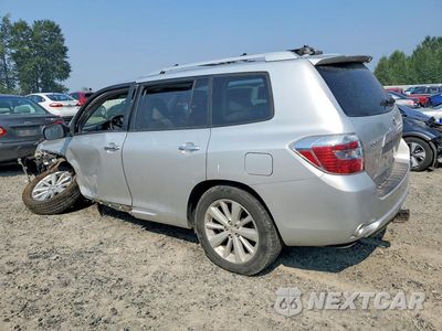 Drugie zdjęcie samochodu z przodu: 2009 TOYOTA HIGHLANDER HYBRID LIMITED VIN:JTEEW44A892036014 - miniatura